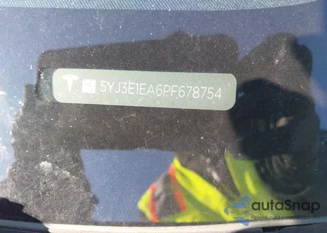 2023 Tesla Model 3 Rear-Wheel Drive from USA, damaged, VIN 5YJ3E1EA6PF678754